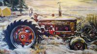 Paintings - Dans Tractor - Acrylic